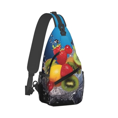 Bolso cruzado Water fruits para trekking y viaje miniatura 2