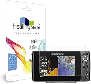 Screen Protector Compatible with HUMMINBIRD Helix 9, AFP Oleophobic Coating Screen Protector Clear LCD Guard Healing Shield Film (For HELIX 9)