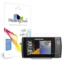 Screen Protector Compatible with HUMMINBIRD Helix 9, AFP Oleophobic Coating Screen Protector Clear LCD Guard Healing Shield Film For HELIX 9