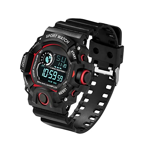 Image of ASGARD Multi Functional Sports Digital Multicolor Dial Men's Watch