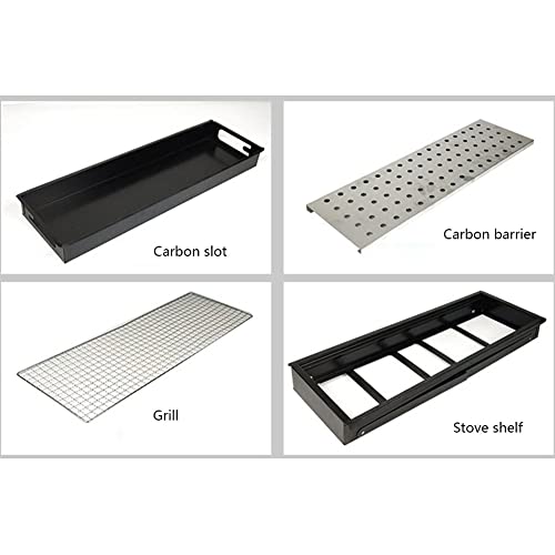 Barbecue portable pliable grill à charbon BBQ extérieur avec grille pliante