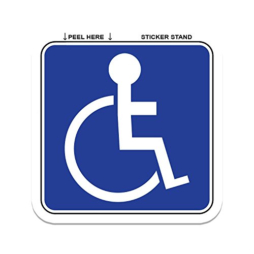 Handicap Access ADA Disabled Sticker Window Door Decal