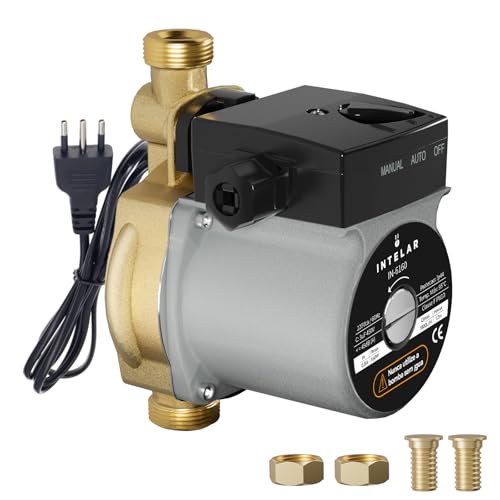 Pressurizadora,160W 12mca Bomba Pressurizador De Água 30L/min Quente e Frio,Chuveiro com Pressurizador