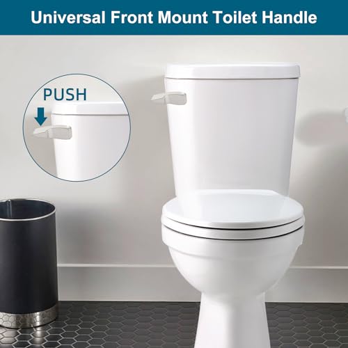 image for Hygie Rinse Front Mount Metal Toilet Handle Replacement Kit Compatible