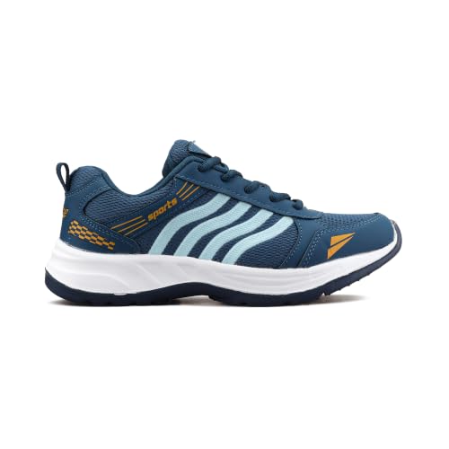Image of ASIAN Wonder-21 Men's Running Shoes | Lace-Up Shoes with Lightweight Mesh Upper | Cushioned Comfort & Durable Grip for Daily Use