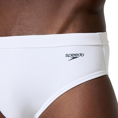 Speedo Men's Swimsuit Brief Comfort Waistband - image 4
