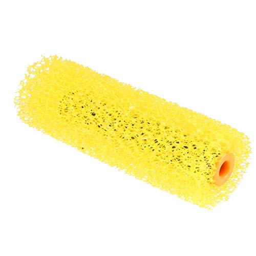 sourcing map 4 Inch Mini Resilient Sponge Paint Roller Cover Nap 1/4 Hole Dia-Maximal Coarse