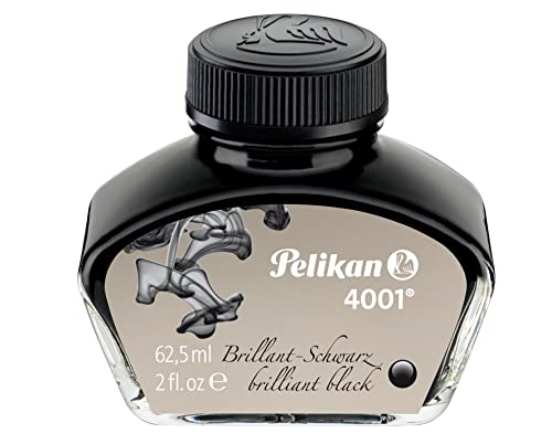 Pelikan Tintenglas Tinte 4001 Brilliant-Schwarz 62 5 ml 1 Glas
