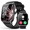 Smart Watch for Women Men- Answer/Make Call, 2025 IP68 Waterproof Fitness Step Sleep Tracker Watch with Monitor Activity Counter Smartwatch for Andriod iPhone iOS Samsung Compatible