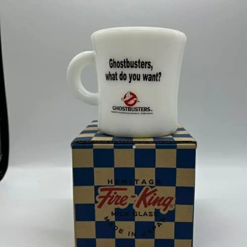Amazon.co.jp: FIRE-KING GHOSTBUSTERS MUG CUP ファイヤーキング 