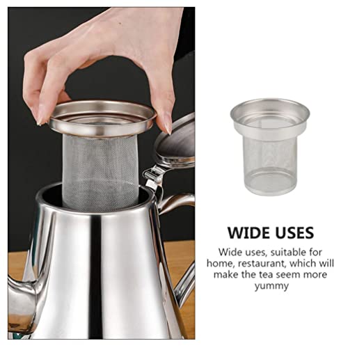 Teapot Tea Strainer Infusers for Loose Thai Strainer Infuser Cup Extra Fine Mesh for Loose