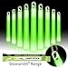 Glow Fever Emergency Safety Military Grade Glow Sticks, 10pcs, 6'' Ultra Bright Glow Sticks with 12 Hours Duration. Great for Hiking, Party, Camping, Blackouts, Hurricane and Survival Kits (Green)