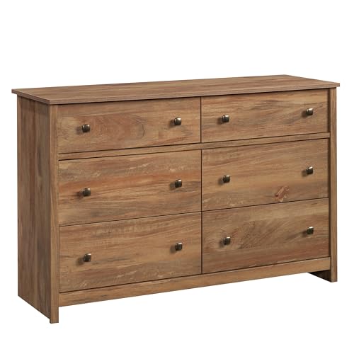 Sauder River Ranch Dresser, in a Sindoori Mango Finish