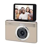 Kodak PIXPRO C1 Friendly Zoom Digital Camera - 13MP Compact Point and Shoot with 2.8” 180° Tilt LCD Flip Screen, Retro Vintage Design with 4X Zoom and 1080P Full HD Video for Travel, Vlogging, Tan