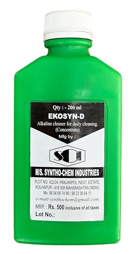 Milk Analyzer Cleaning Solution (Daily) 200 Ml | Gaurenteed results | Safe for All parts of Machine | For All Analyser machines – Ekomilk, Akashganga, Essae, Lactoscan.