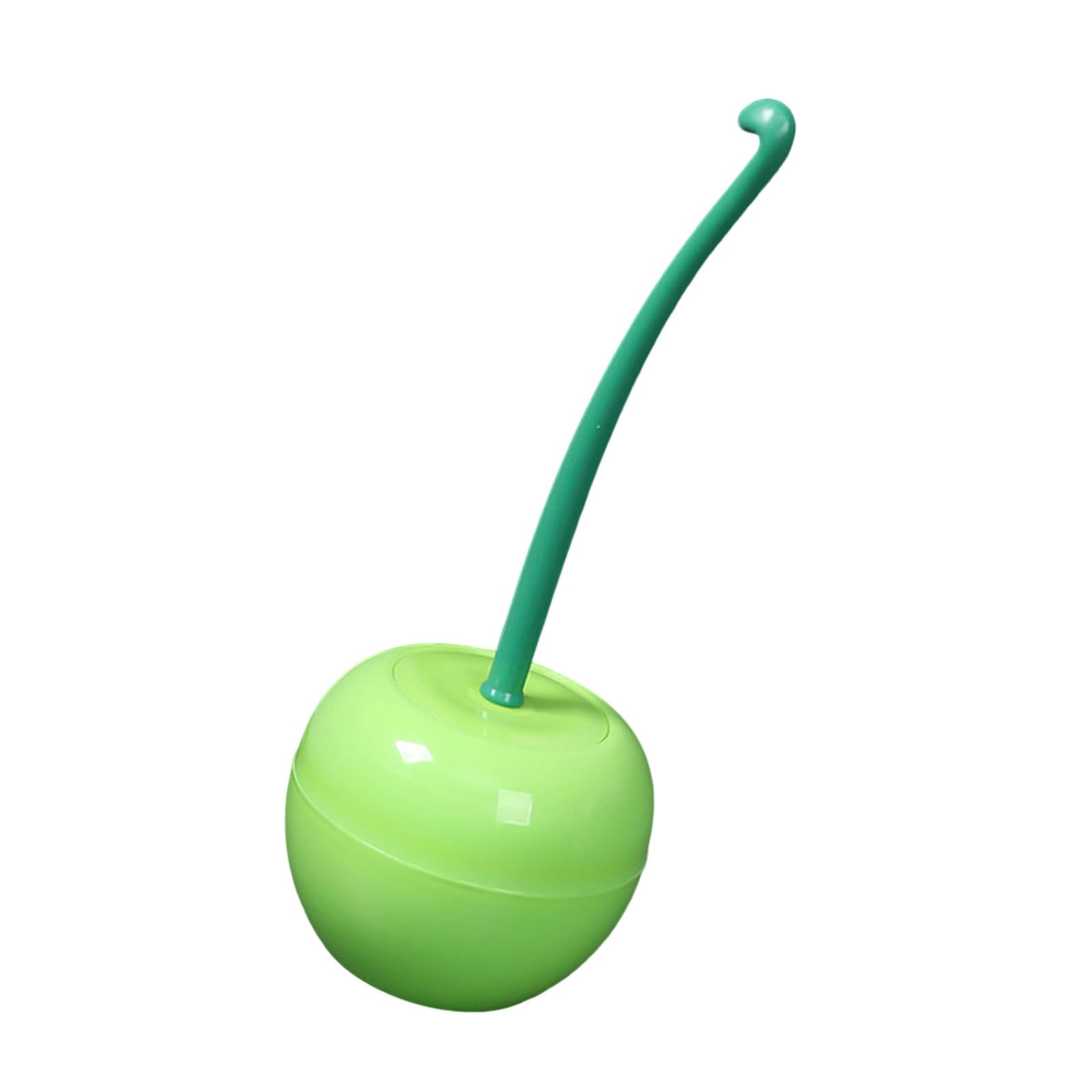 Buxuaaaa Green Pumice Toilet Scrubber Cherries Shape Nonslip Design Efficient Bathroom Cleaning Tool For Hard Water Bathroom Tools Household Brush