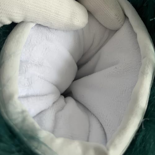 Furry Sheep Hoof Feet, Animal Cat Wolf Dog Fox Fur Clothing Paw Slippers, Fur Clothing Clothing Accessories Paw Slippers(D)4