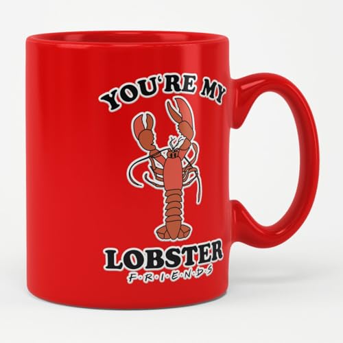 FRIENDS Officially Licensed You're My Lobster Coffee Mug (Red)