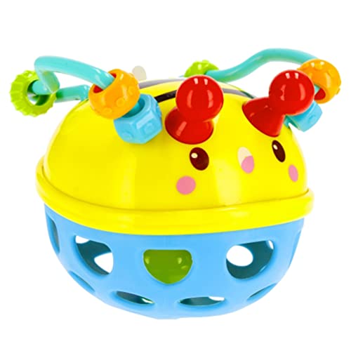 sarcia.eu Bam Bam Chocalho de minhoca macio com bola 3 m + bambu (428977)