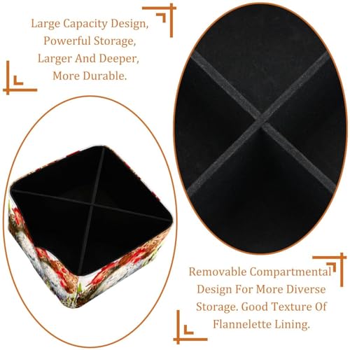 Pot de rangement pour bureau à 4 compartiments modulables pour trier stylos et accessoires