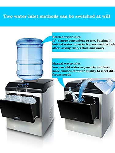 Máquina de Hielo Comercial de Sobreponer Acero Inox 25KG/24H miniatura 2