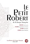 Amazon | Le petit Robert de la langue Francaise | Petit