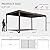 Domi Outdoor Louvered Pergola 10x16FT with Adjustable Steel Roof, Outdoor Aluminum Frame Rainproof Pergola for Backyard, Garden and Lawn,Brown