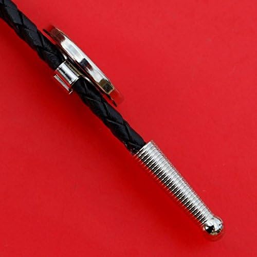 Miniatura 9 de US 1913 ~ 1938 Indian Head Buffalo Nickel 5 Cent Coin Silver Plated Slide 36" Cuero Cuero Bolo Tie NUEVO