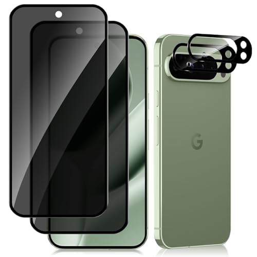 #Commissioniguadagnate<br>Privacy Vetro Temperato Compatibile con Google Pixel 10 Pro XL 5G [2 2 Pezzi] Protezione Obiettivo Fotocamera Anti Spy Pellicola Protettiva Anti Graffio Durezza 9H per Google Pixel 10 Pro XL