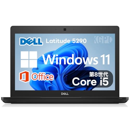 �y�����ςݕi�z �f�� �m�[�g�p�\�R��/Dell Latitude 5290 Laptop 12.5�^ / ��W���� Core i5 / Windows/MsOffice/web �J���� / 8GB x 256GB (SSD) / WiFi/Bluetoot