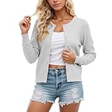 Chaqueta Abierta Mujer Cárdigans Cazadora Graduacion Fiestas Señora Bautizo Alberca Damas Blancas Transparente Rosas Cero Ejecutivas Correr Estructurada Calidad Repellent Petroleo Egret
