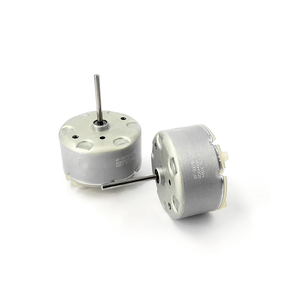 POWTAXBJGD RF-500TB-12560 Electronic Starter DC 6V-12V 9V 5500RPM Metal Brush Long Shaft 19mm Round Electronic Starter for Household appliances