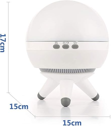 Miniatura 2 de Lámpara de luz nocturna LED de proyección con 3 modos de iluminación y altavoz, espectáculo de luz relajante para niños y adultos, luz de estado de