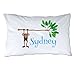 Pattern Pop Personalized Toddler Size Monkey Pillowcase with Pillow Included