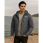 Hurley Mens Puffer Jacket - Lightweight Packable Insulated Winter Coat for Men - Weather Resistant Quilted Outdoor Jacket - Image 3