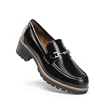 DREAM PAIRS Women's Chunky Loafers, Platform Comfortable Slip-On Dressy Business Casual Shoes - Image 3