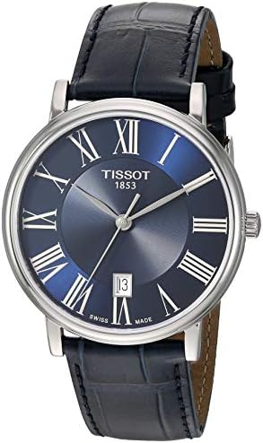 Tissot unisex-adult Carson Stainless Steel Dress Watch Blue T1224101604300  : Clothing, Shoes \u0026 Jewelry - Amazon.com