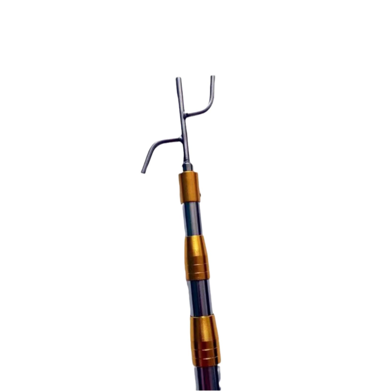 Truck Cargo Grabber, Stainless Steel Stretchable Pole, Telescoping Pickup Truck Bed Retriever Tool, Heavy Duty Grabber Reach Tool for Effortless Item Retrieval (Yellow)