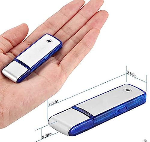 TECHNOVIEW 360 High Definition HD USB Voice Recorder, Clear Audio Recording Pen Drive 8 GB Memory inbuilt for Home,Office,Meetings (USB 8 GB Voice Recorder)