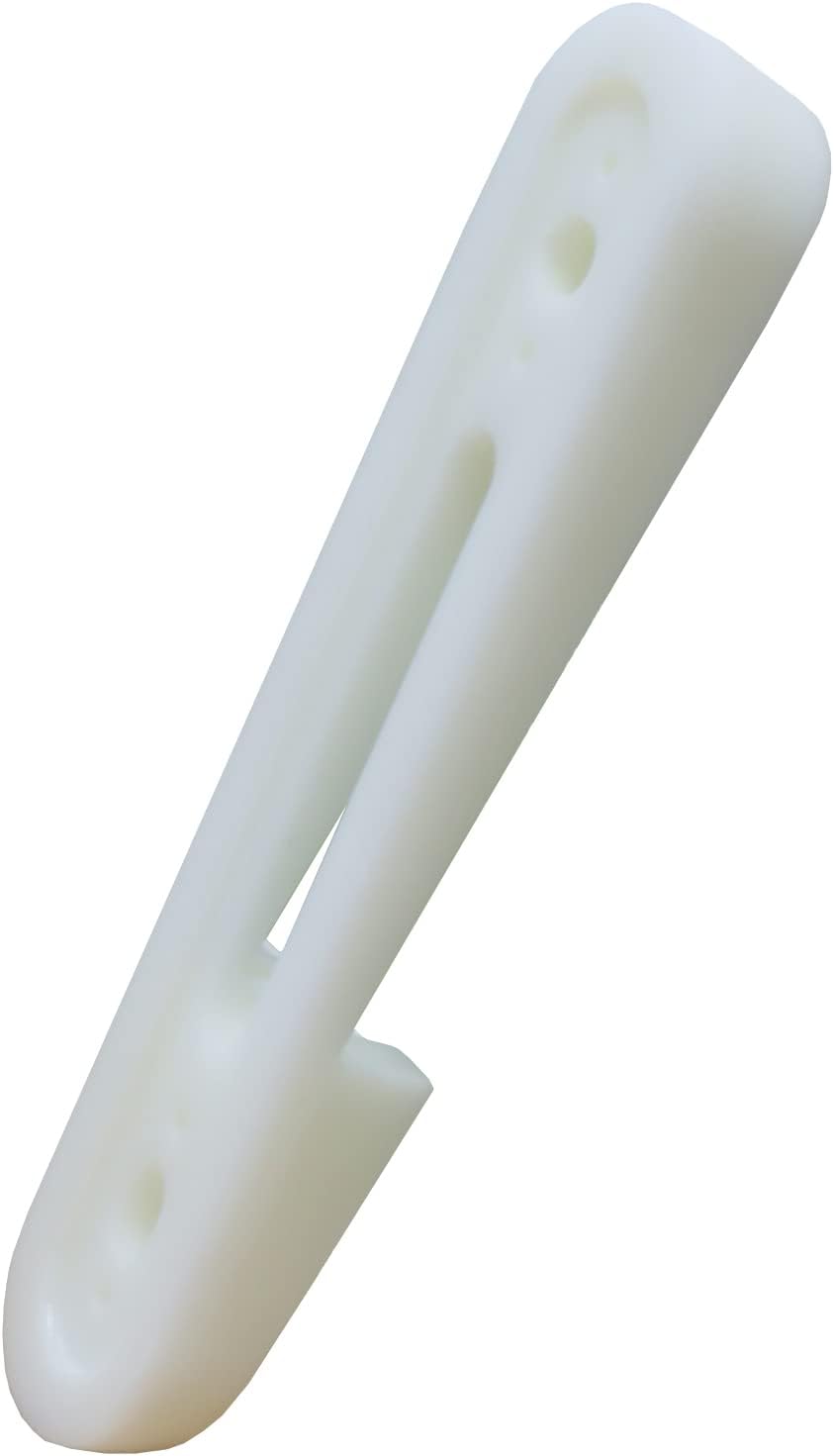 TEYOUYI Vinyl Siding Mount for Google Nest Doorbell (Battery), Angle Mount Wedge for Google Nest Doorbell Outdoor(4" Standard Vinyl, Hardi Board, Aluminum, Cedar White