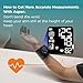 Meraw Blood Pressure Monitor Adult Cuff, Blood Pressure Cuff Monitor Wrist, Blood Pressure Machine Home Use 5.3-8.5