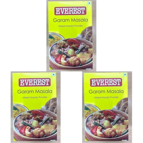Image of Everest Garam Masala - 100g | Aromatic 13-Spice Blend for Curries, Gravies & Indian Cooking | Fine-Ground Garam Masala Powder for Rich Colour & Balanced Flavour (Pack of 3)