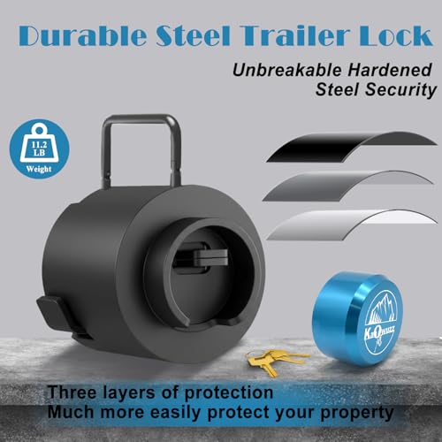 Kaowuzz Trailer Lock with Handle