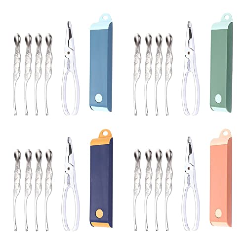 Prawn Peeler Portable Seafood Tool Stainless Steel Shrimp Gadgets Lobster Clamp Pliers Set Kitchen Accessories Needle - Image 6