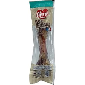 Aimé – Os à Mâcher au Jambon pour Chien – 100% Naturel, Friandise et Récompense pour Toutes Races et Tous Âges