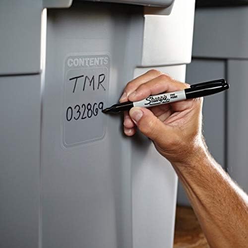 Sharpie Twin Tip Fine Point and Ultra Fine Point Permanent Markers, 4 Black Markers