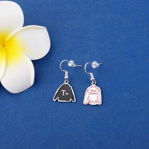 KEYCHIN Danny Musical Earrings Danny And Sandy Fans Gifts T Bird Pink Lady Jewelry Earrings Musical Merchandise2