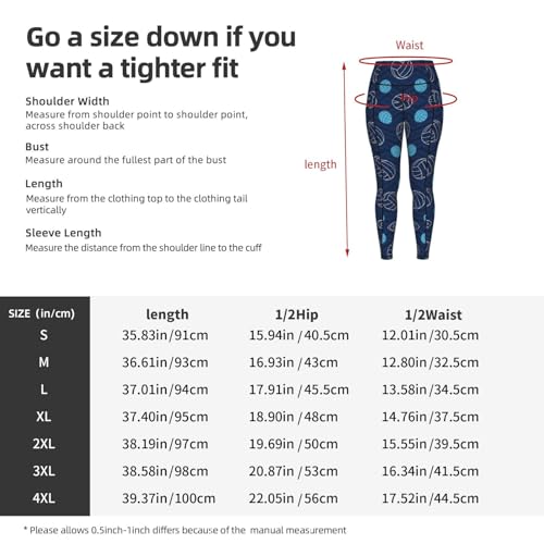 Legging vêtements de sport de compression volleyball bleu - 5