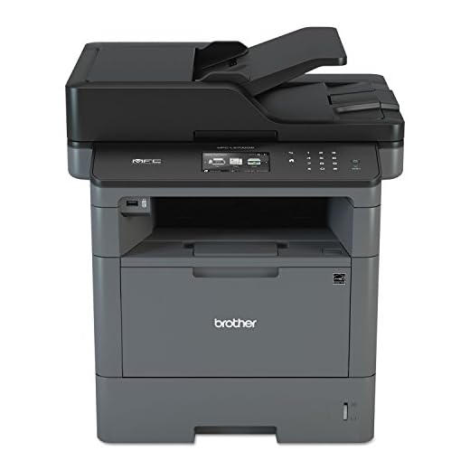 Brother Monochrome Laser Multifunction All-in-One Printer, MFC-L5700DW, Flexible Network Connectivity