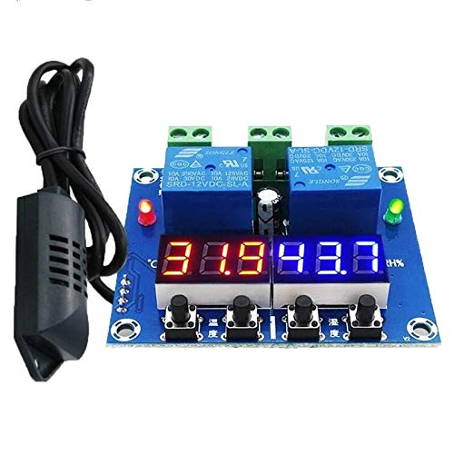 KitsGuru XH-M452 xh m452 upgraded 4 Wire High Sensor Temperature Humidity Controller for Incubator With Indicators Hygrometer-image-23